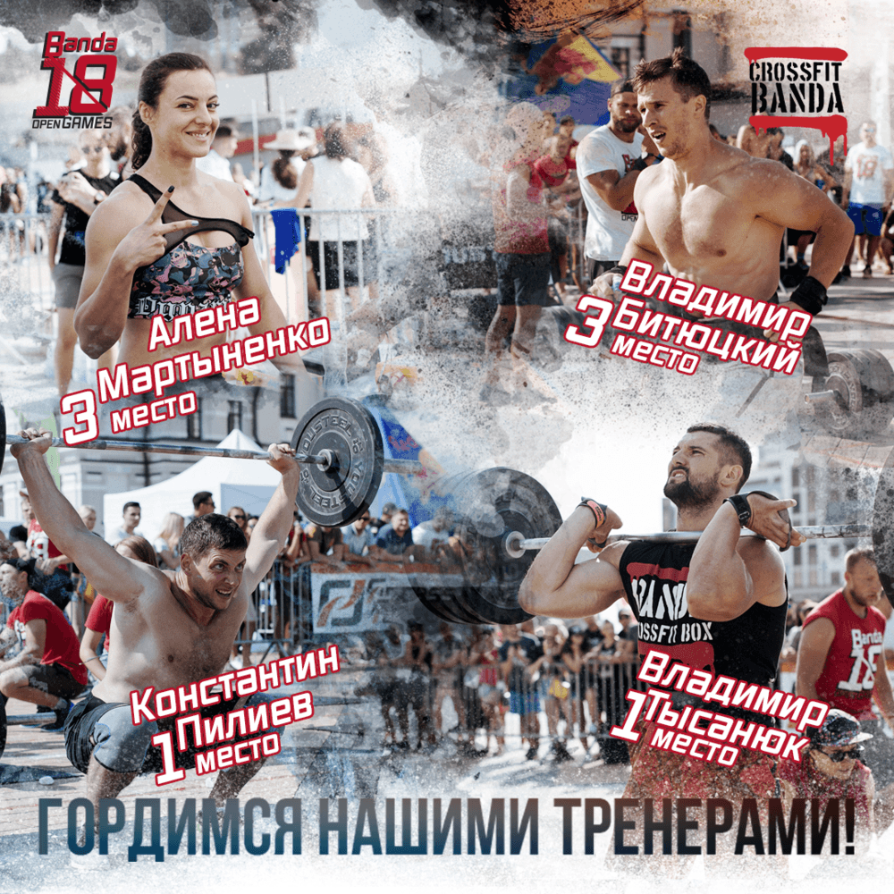 Тренеры СF BANDA - победители и призеры Banda Open Games 2018